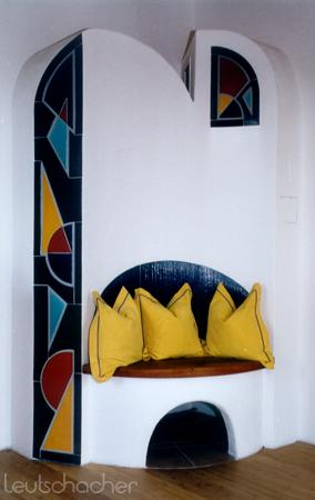 Terra-Cotta-Ofen rund