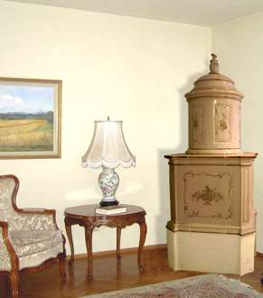 Bild Kachelofen im Barock